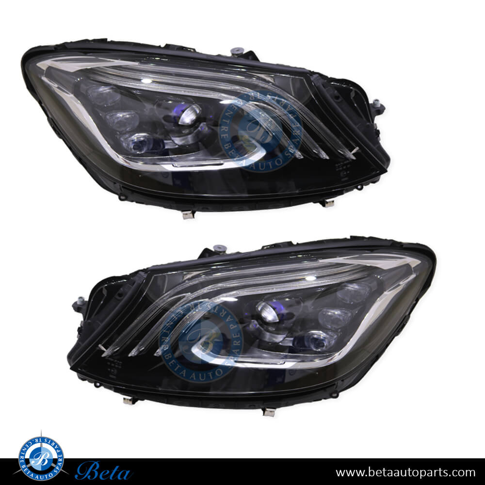 Headlamp Upgrade to 2018 Look with Control Unit for Mercedes S-Class 2014-2017 models, Part Number 2229067703 / 2229067803 Headlamp Upgrade to 2018 Look with Control Unit for Mercedes S-Class 2014-2017 models, Part Number 2229067703 / 2229067803